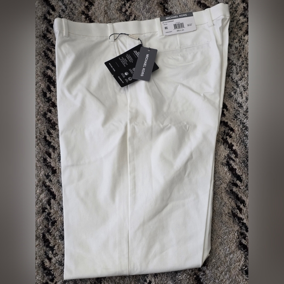 Michael Kors Other - Michael Kors Men's Classic Dress Pants 36x34 Off White NWT $95 MSRP
